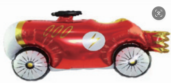 Children Theme Racing Car Foil Balloon