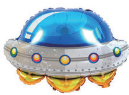 Children Theme Aeroboat Foil Balloon