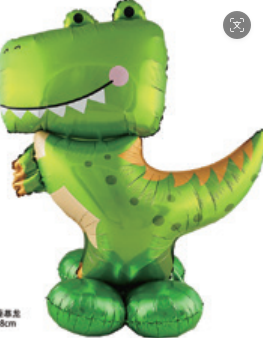 Children Theme Dinosaur Foil Balloon