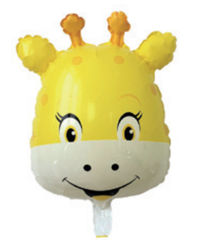 Children Theme Giraffe Foil Balloon