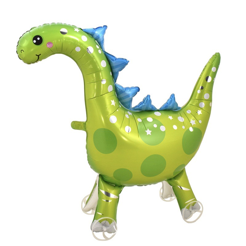 Animal Series Wheel Series Dinosaur Shape Aluminum Film Balloon