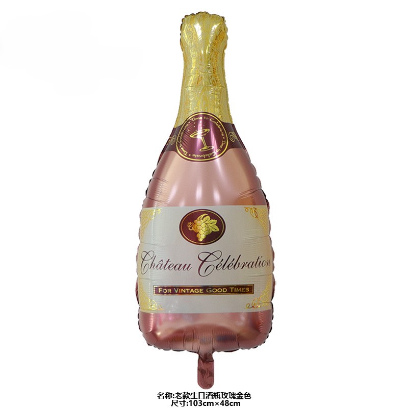 Bottle Shape Series Aluminum Film Balloon