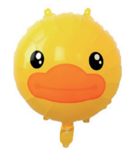 Children Theme Yellow Duck Foil Balloon
