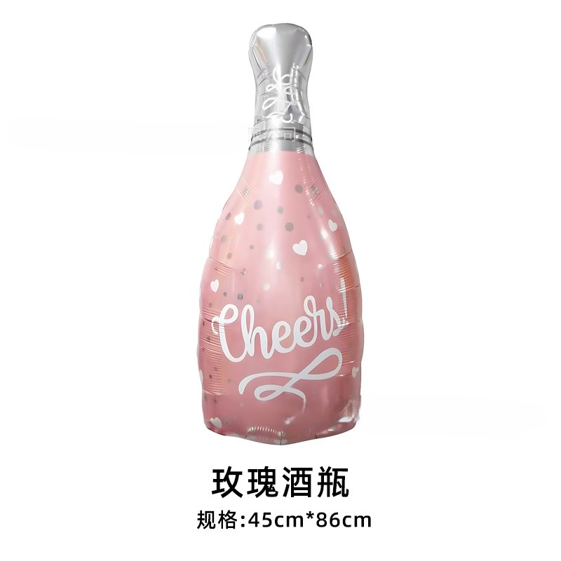 Bottle Shape Series Aluminum Film Balloon