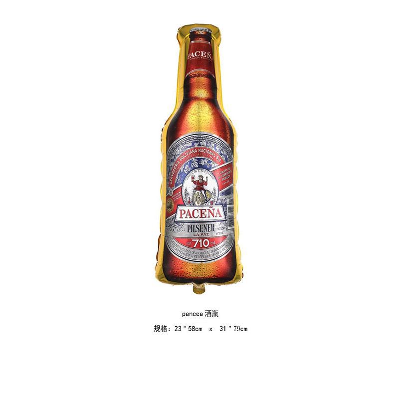 Bottle Shape Series Aluminum Film Balloon