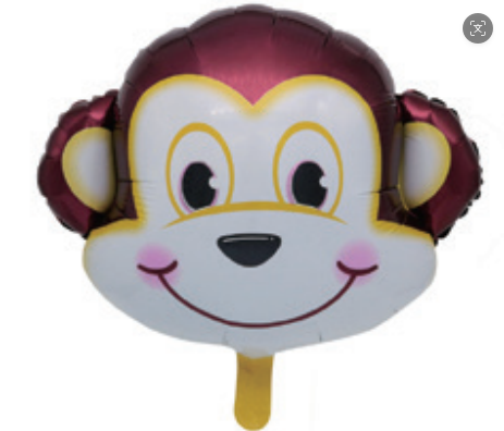 Children Theme Monkey Foil Balloon