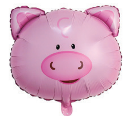 Animal Theme Piggy Balloon