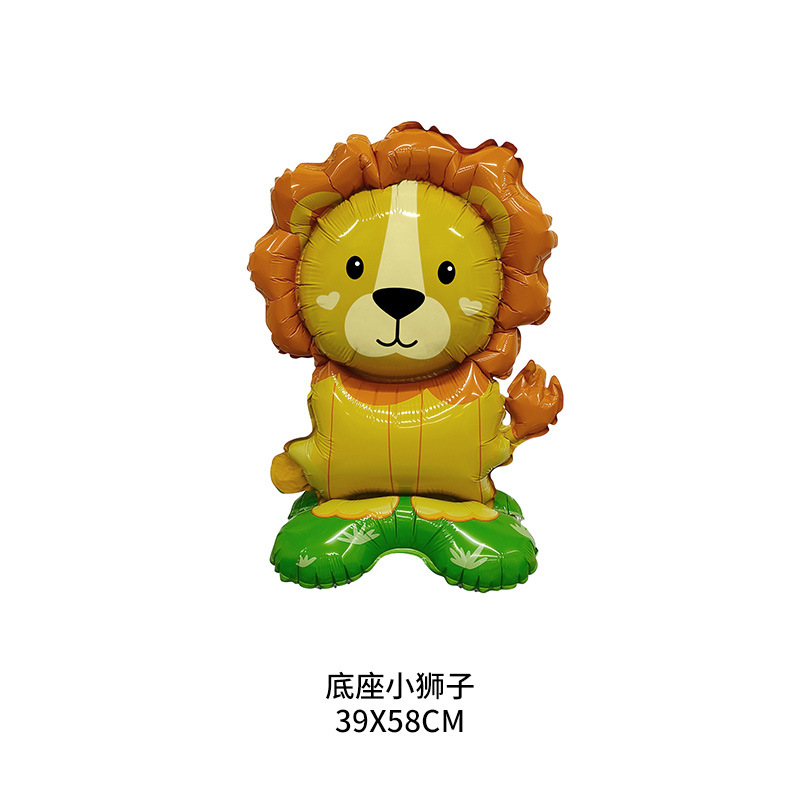 Animal Shape Series Lion Aluminum Film Balloon