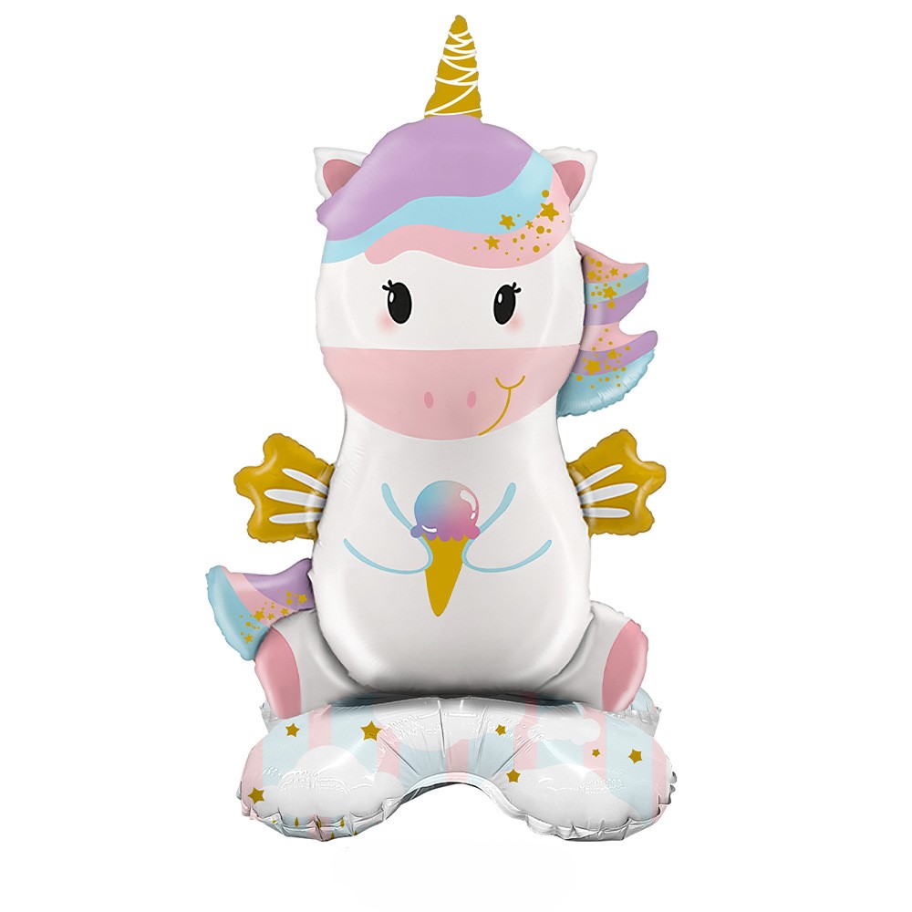 Animal Shape Series Unicorn Aluminum Film Balloon