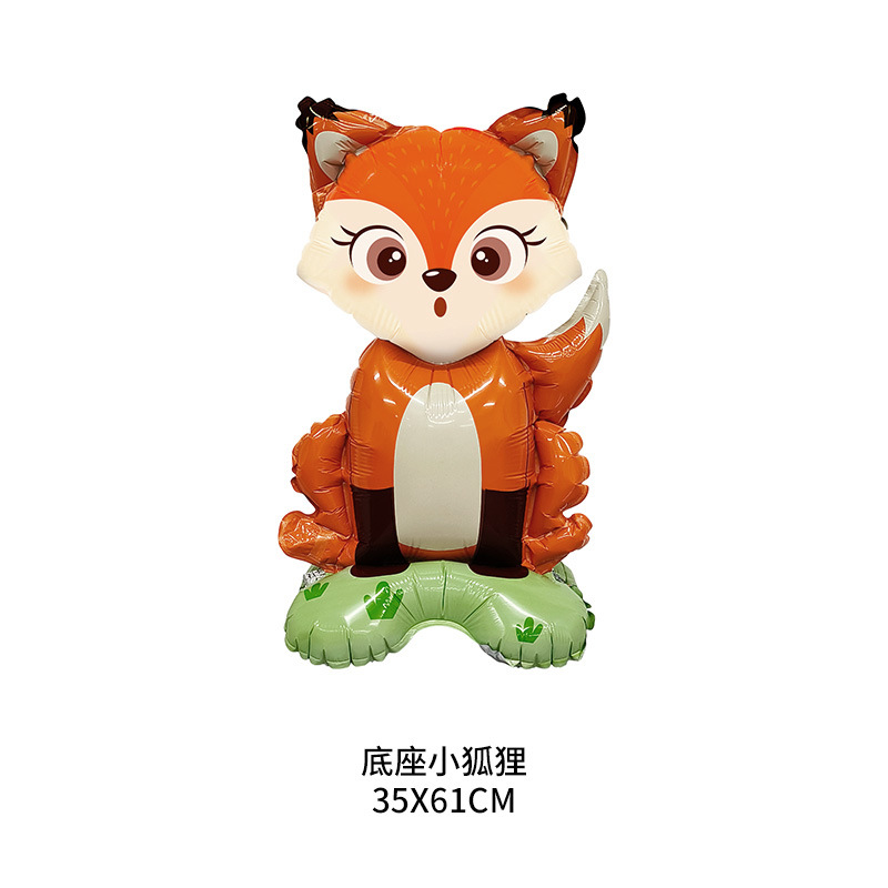 Animal Shape Series Fox Aluminum Film Balloon