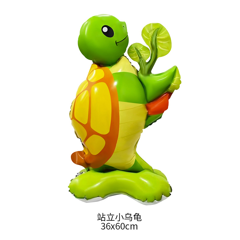 Animal Shape Series Turtle Aluminum Film Balloon