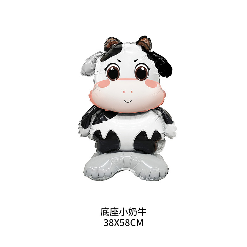 Animal Shape Series Cow Aluminum Film Balloon