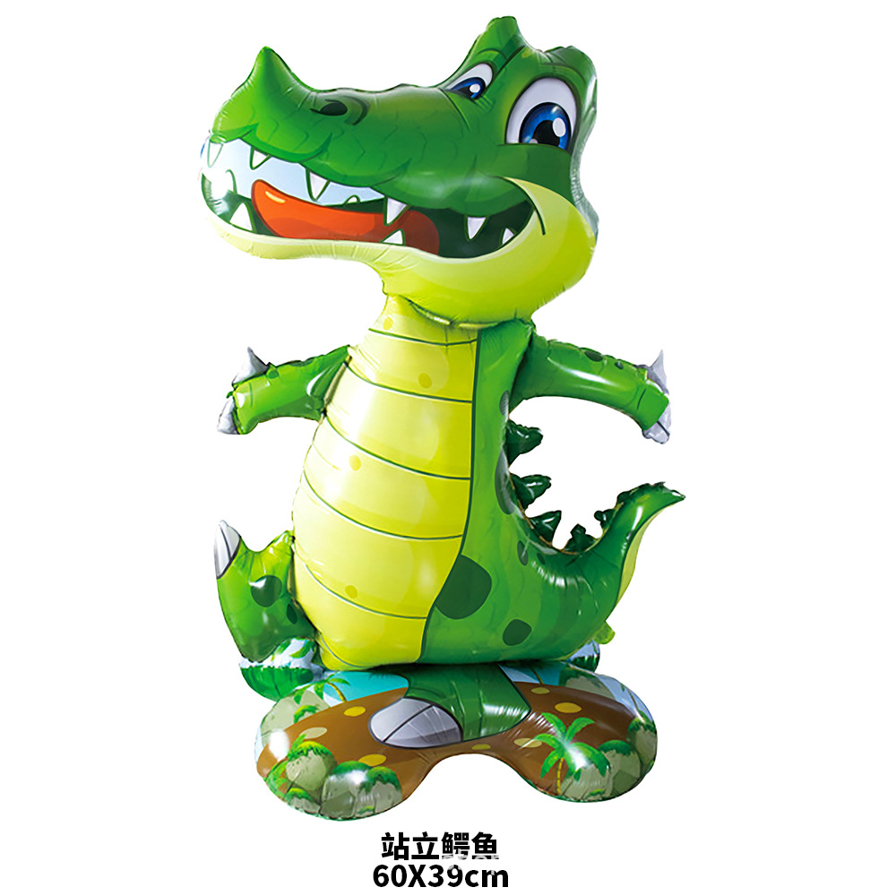 Animal Shape Series Crocodile Aluminum Film Balloon