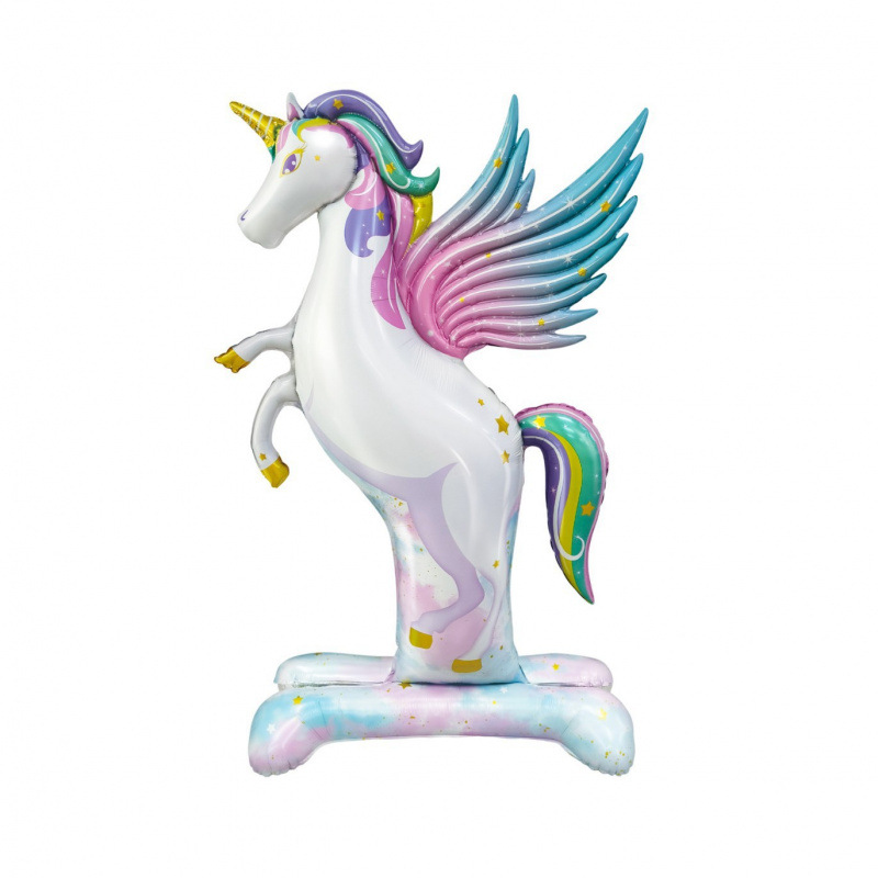 Animal Shape Series Unicorn Aluminum Film Balloon