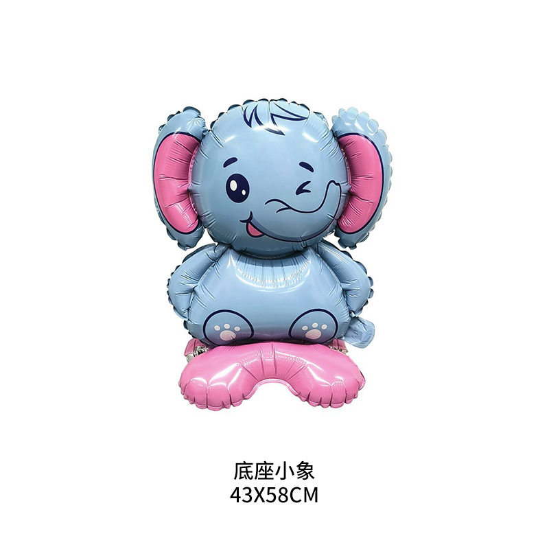 Animal Shape Series Elephant Aluminum Film Balloon