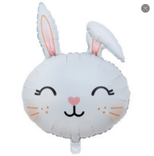 Animal Theme Rabbit Foil Balloon