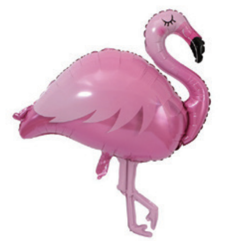 Children Theme Flamingo Foil Balloon
