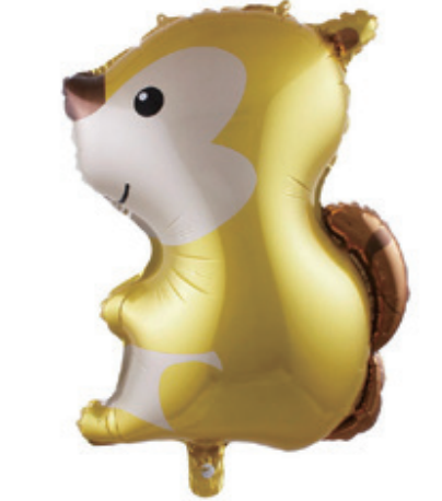 Animal Theme Squirrel Balloon