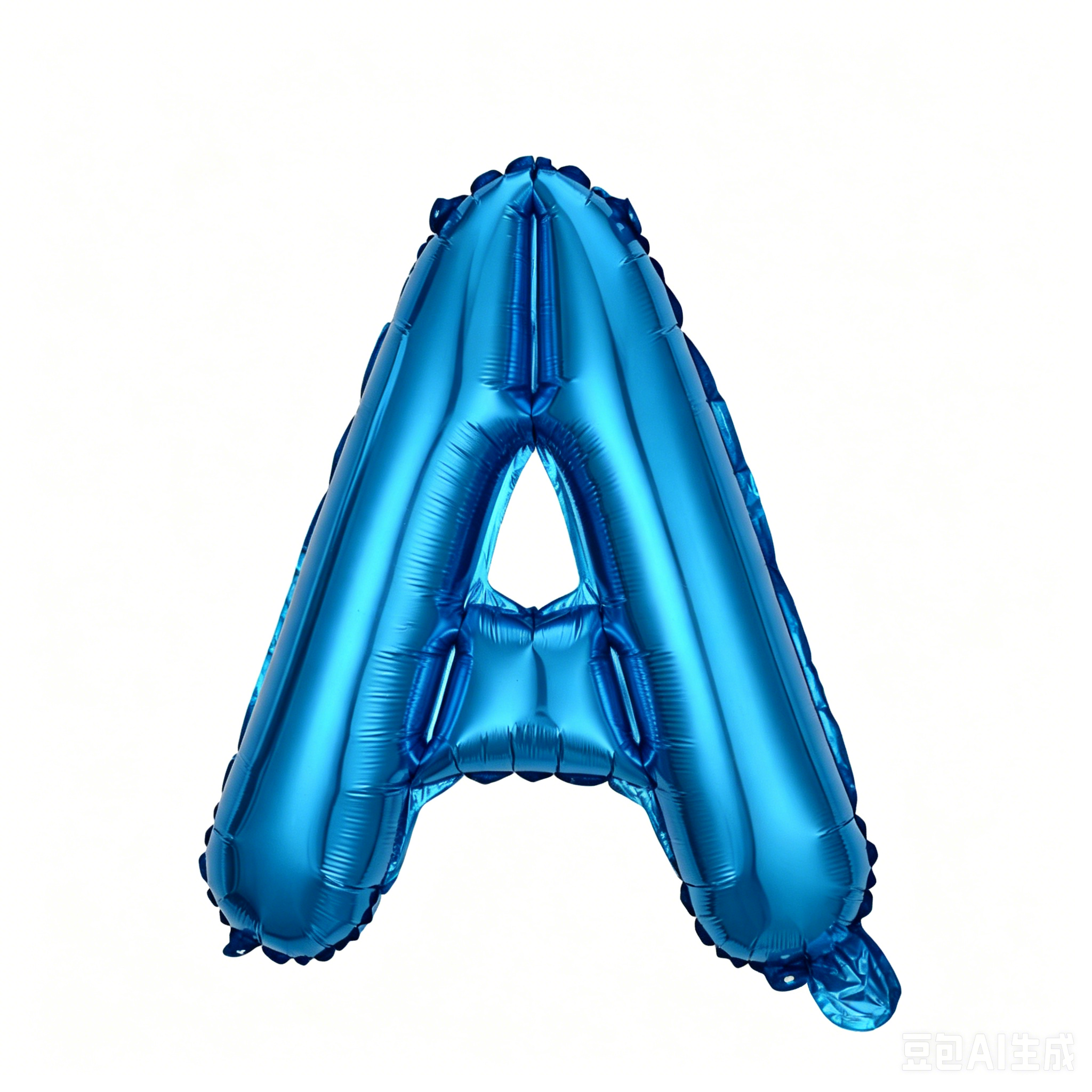 32 inch Blue Letter A Foil Balloon