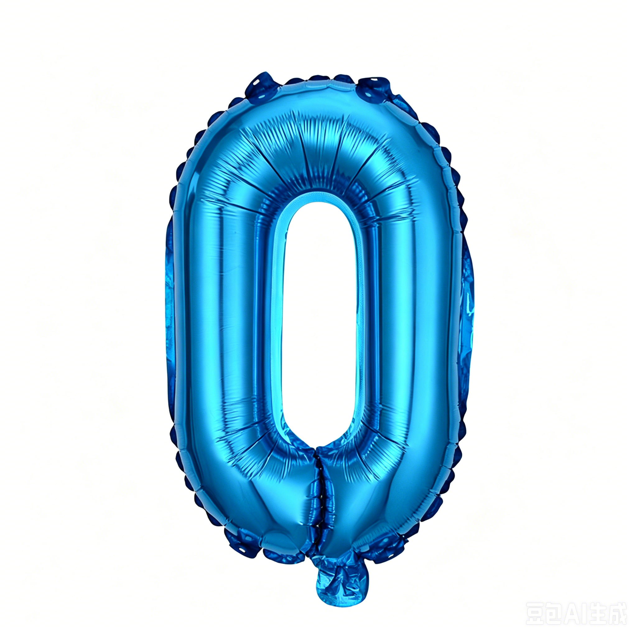 32 inch Blue Letter O Foil Balloon