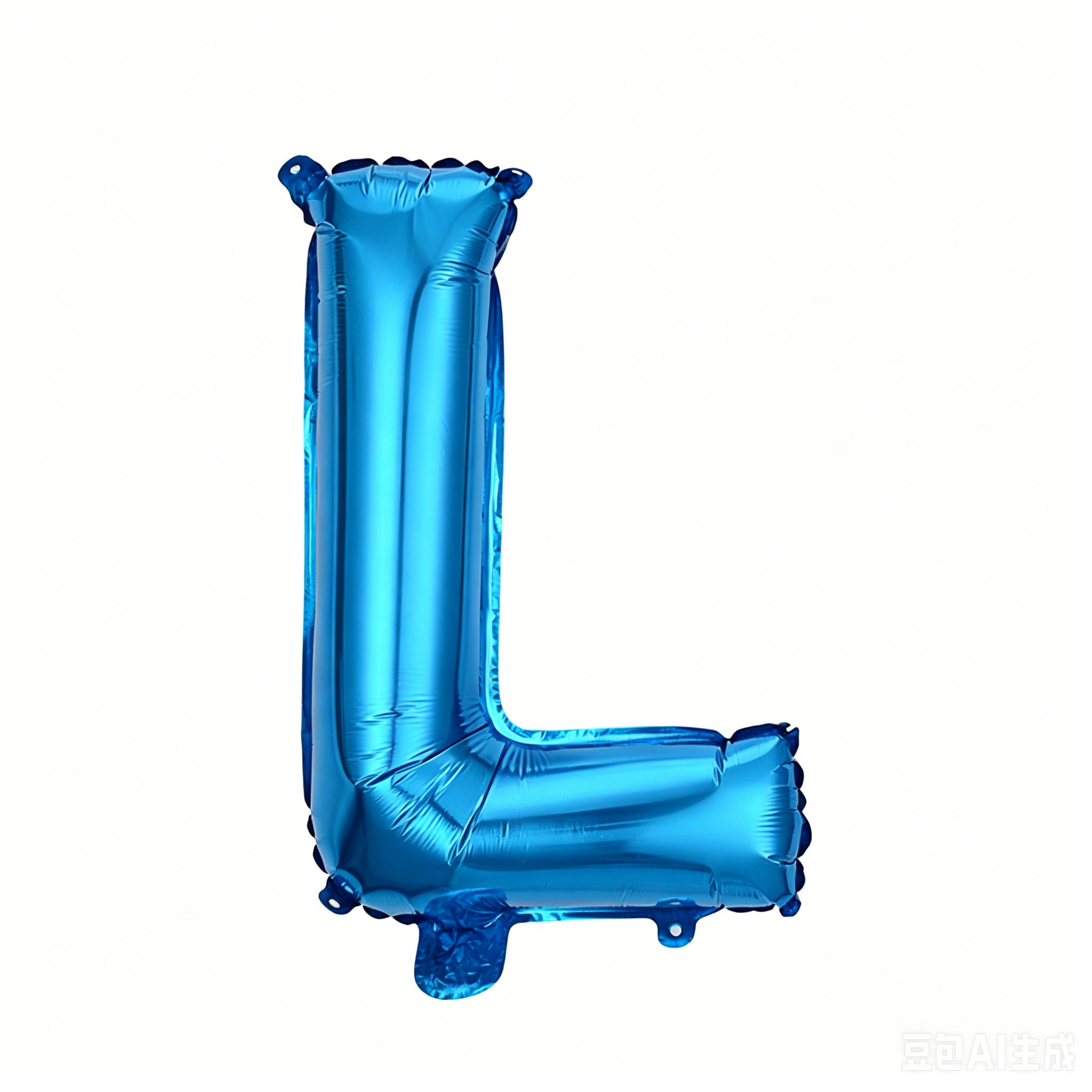 32 inch Blue Letter L Foil Balloon
