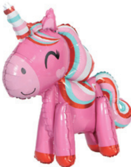 Animal Theme Unicorn Horse Foil Balloon