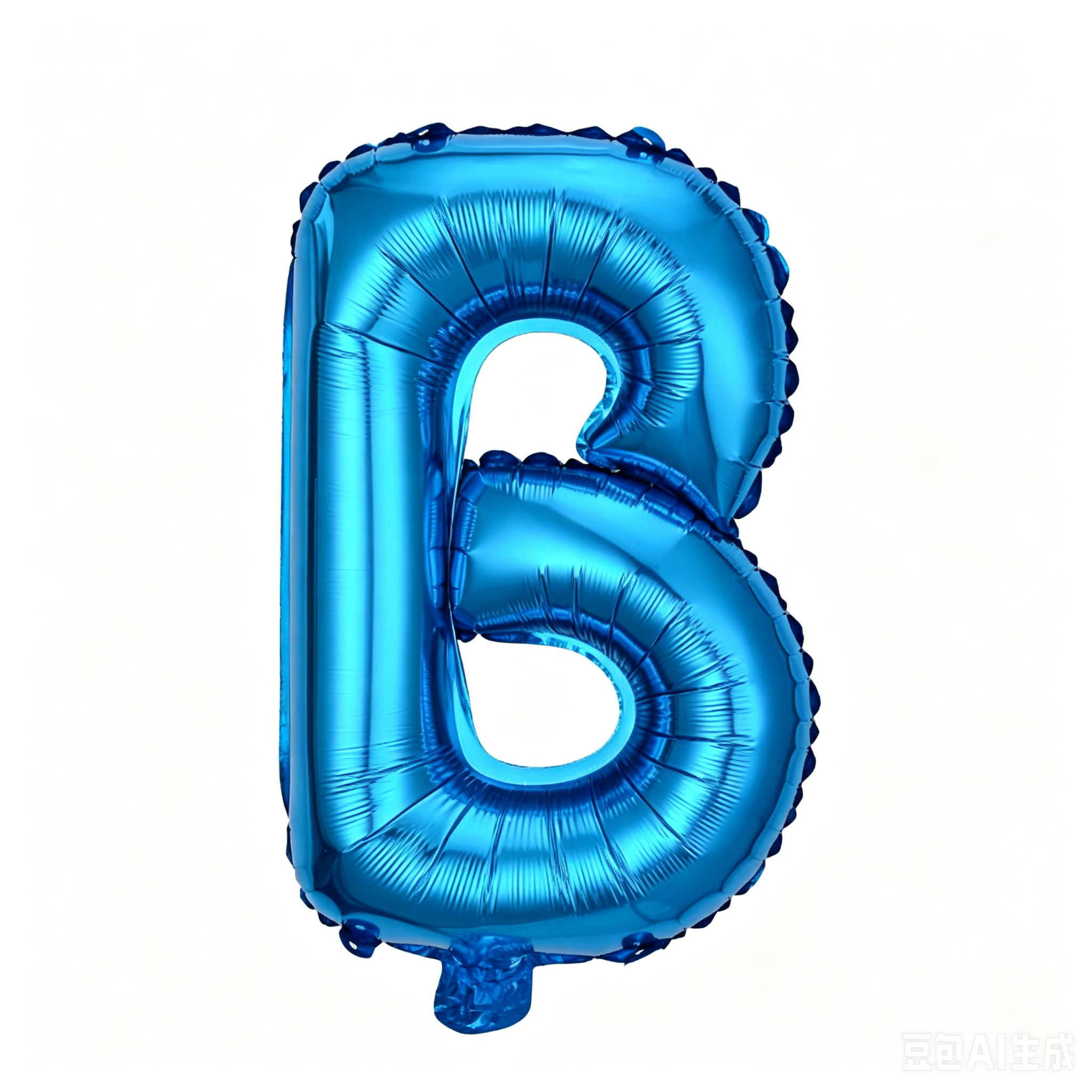 32 inch Blue Letter B Foil Balloon
