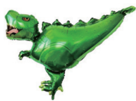 Animal Theme Dinosaur Foil Balloon
