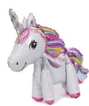 Animal Theme Unicorn Horse Foil Balloon