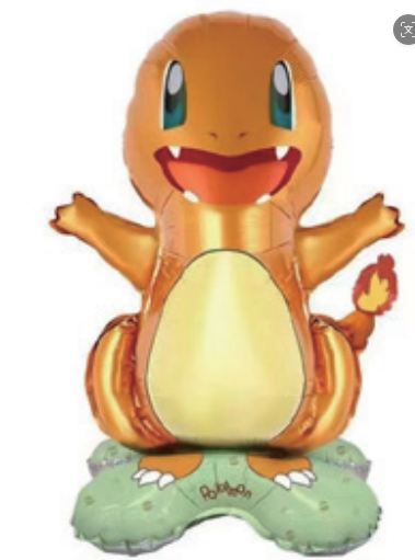 Children Theme Charmander Foil Balloon