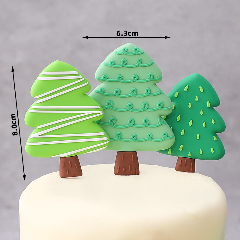 Cartoon Animal Toys for Children's Birthday Cake Decoration