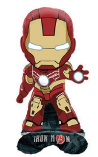 Children Theme Iron Man Foil Balloon