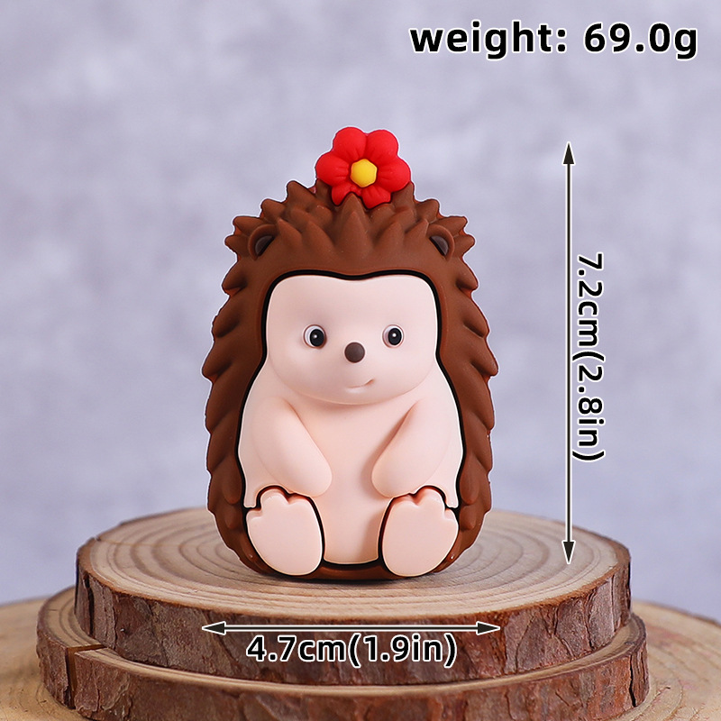 Cartoon Animal Toys for Children's Birthday Cake Decoration