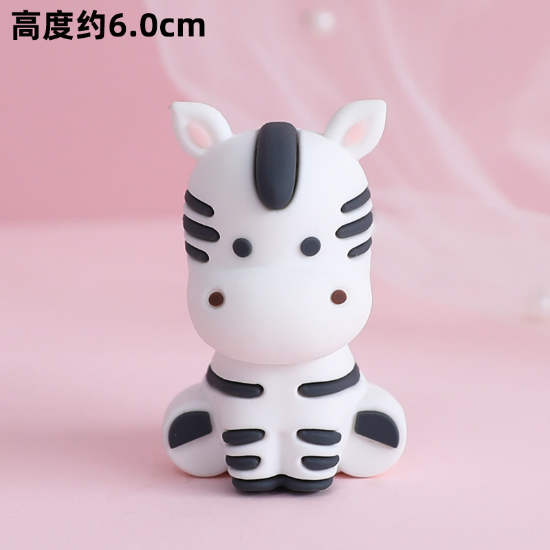 Cartoon Animal Toys for Children's Birthday Cake Decoration