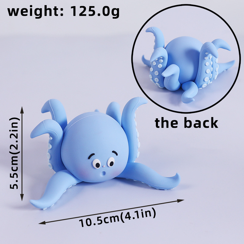 Ocean Animal Series Toys for Children's Birthday Cake Decoration