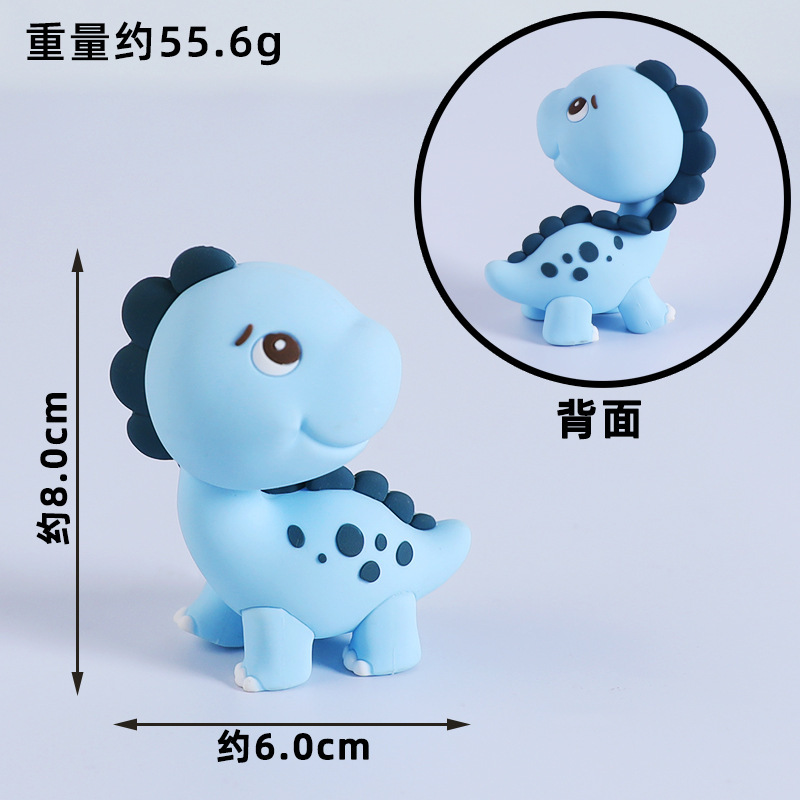 Dinosaur Series Toys for Children's Birthday Cake Decoration