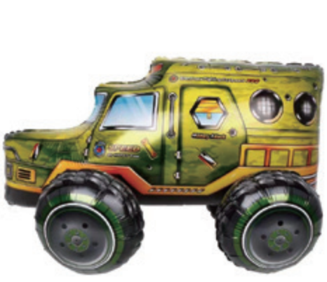 Children Theme Vehicle Foil Balloon
