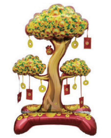 Children Theme Money Tree Foil Balloon