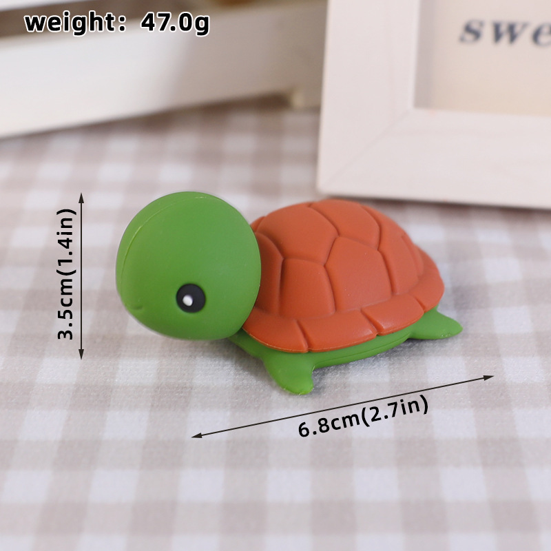 Ocean Animal Series Toys for Children's Birthday Cake Decoration
