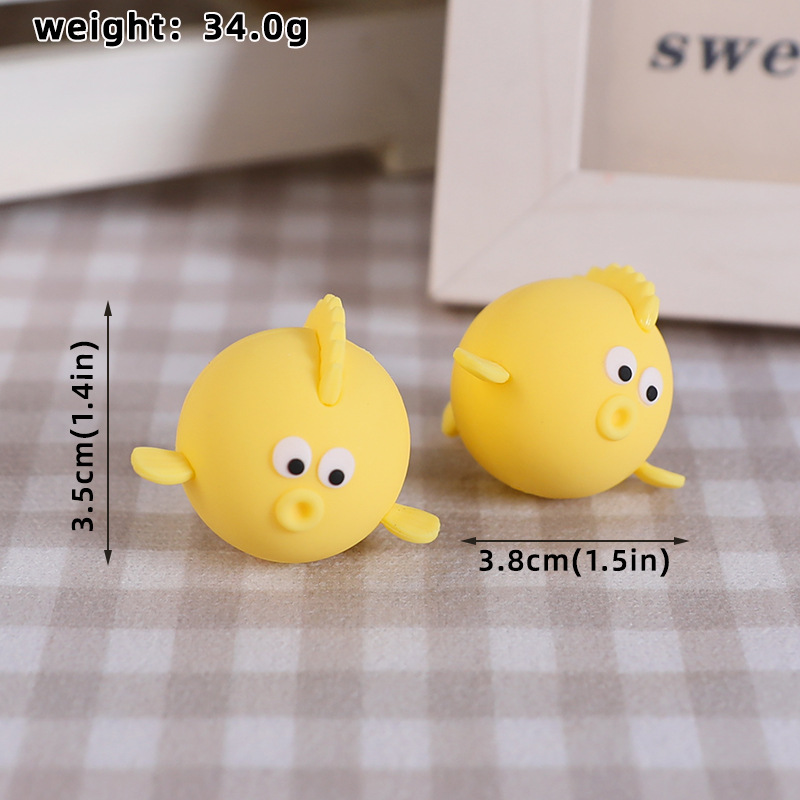 Ocean Animal Series Toys for Children's Birthday Cake Decoration
