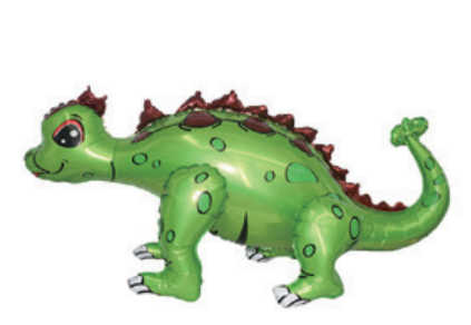 Animal Theme Dinosaur Foil Balloon