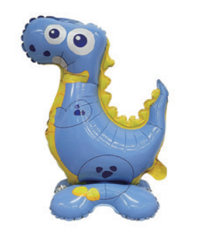 Animal Theme Stegosaurus Foil Balloon