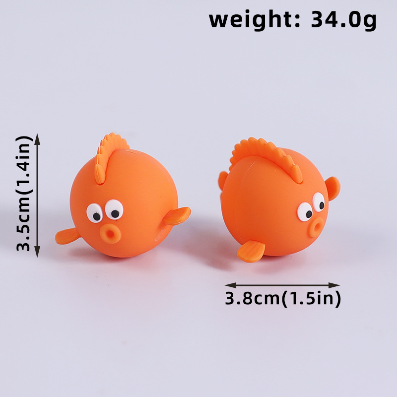 Ocean Animal Series Toys for Children's Birthday Cake Decoration
