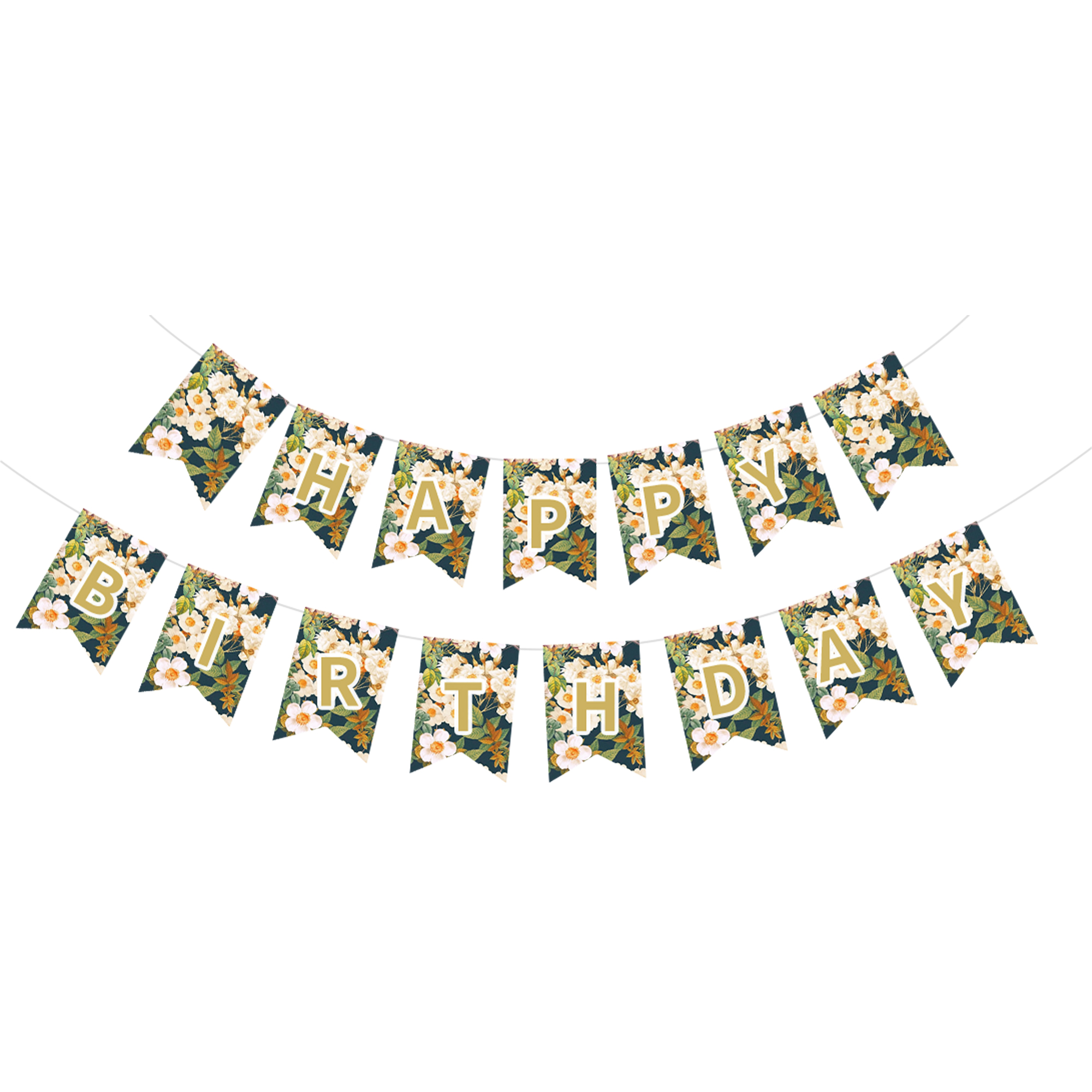 Tea Theme Green Background Frangipani Flower Banner