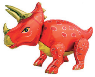 Animal Theme Dinosaur Foil Balloon