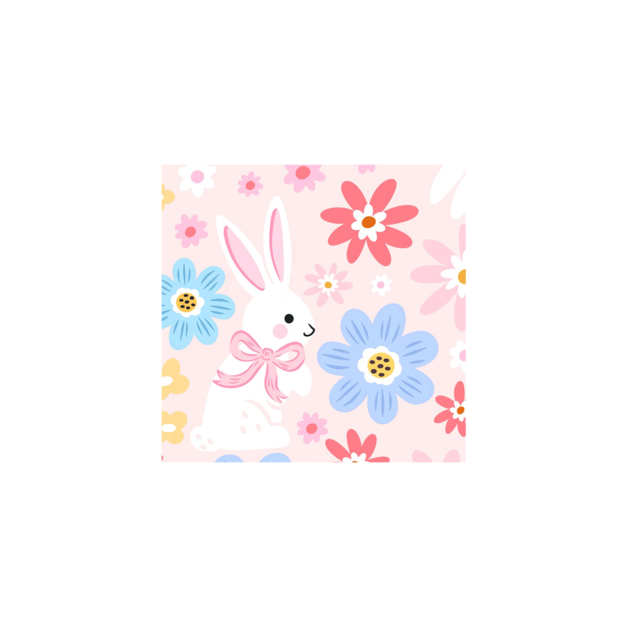 Easter Theme Light Pink Napkin