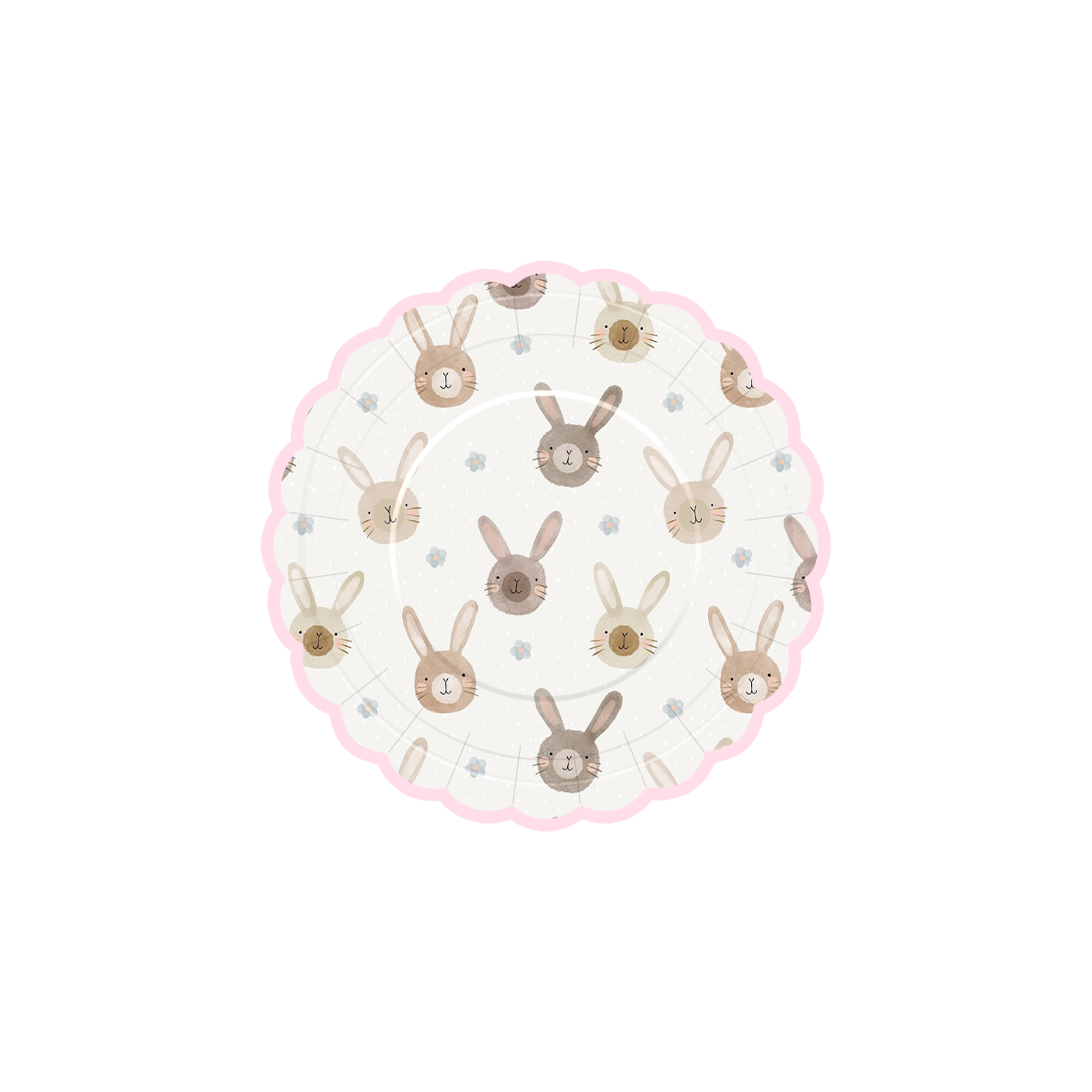 Animal Theme Lace Shape Dessert Plate