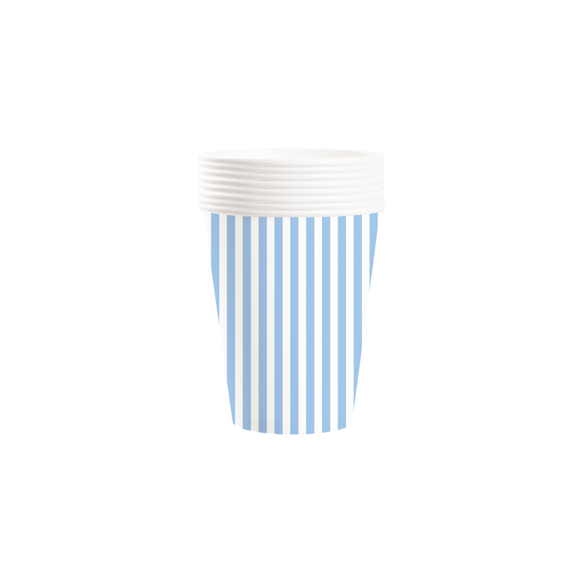 Animal Theme Blue Stripes Paper Cup