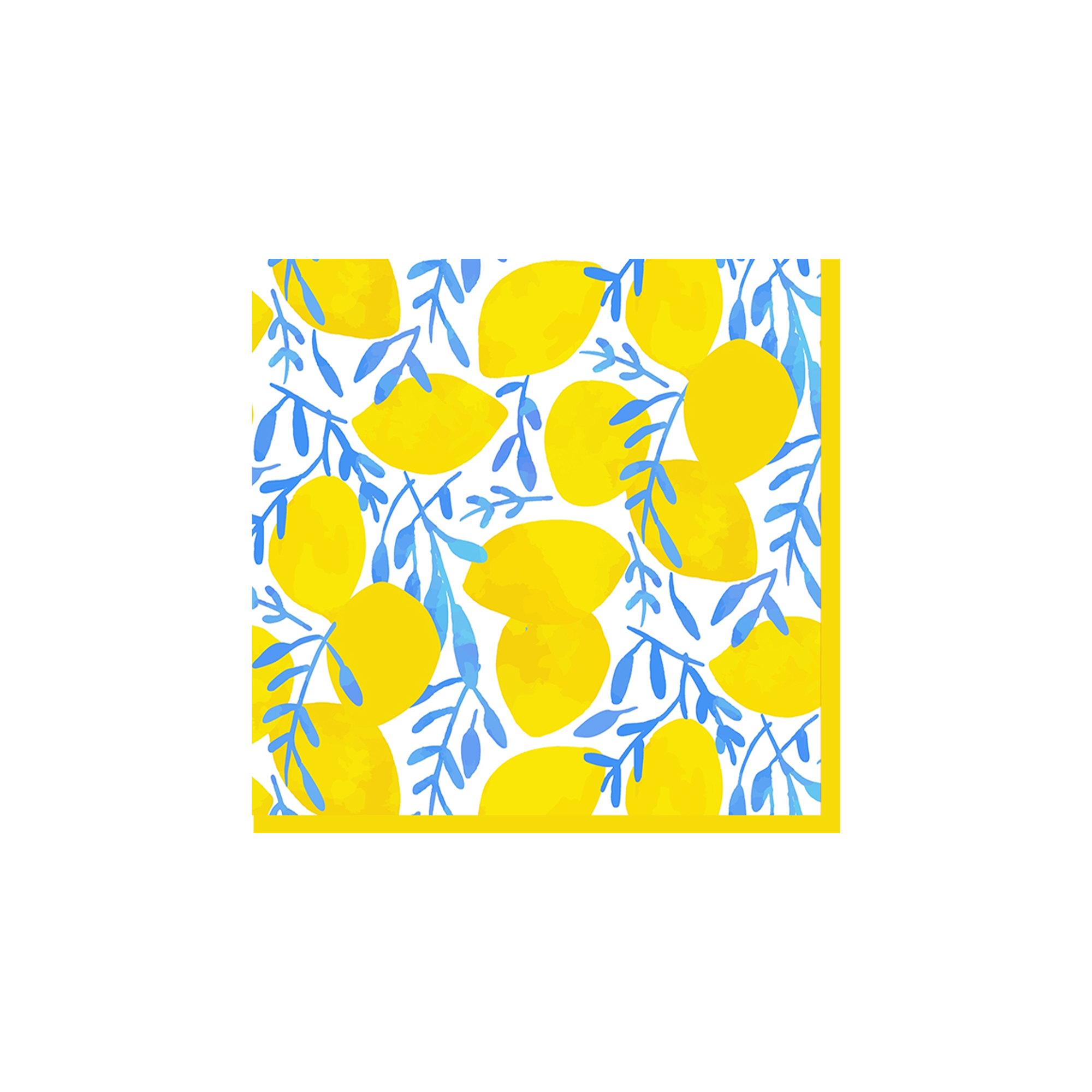 Fruit Theme with Lemon Napkin