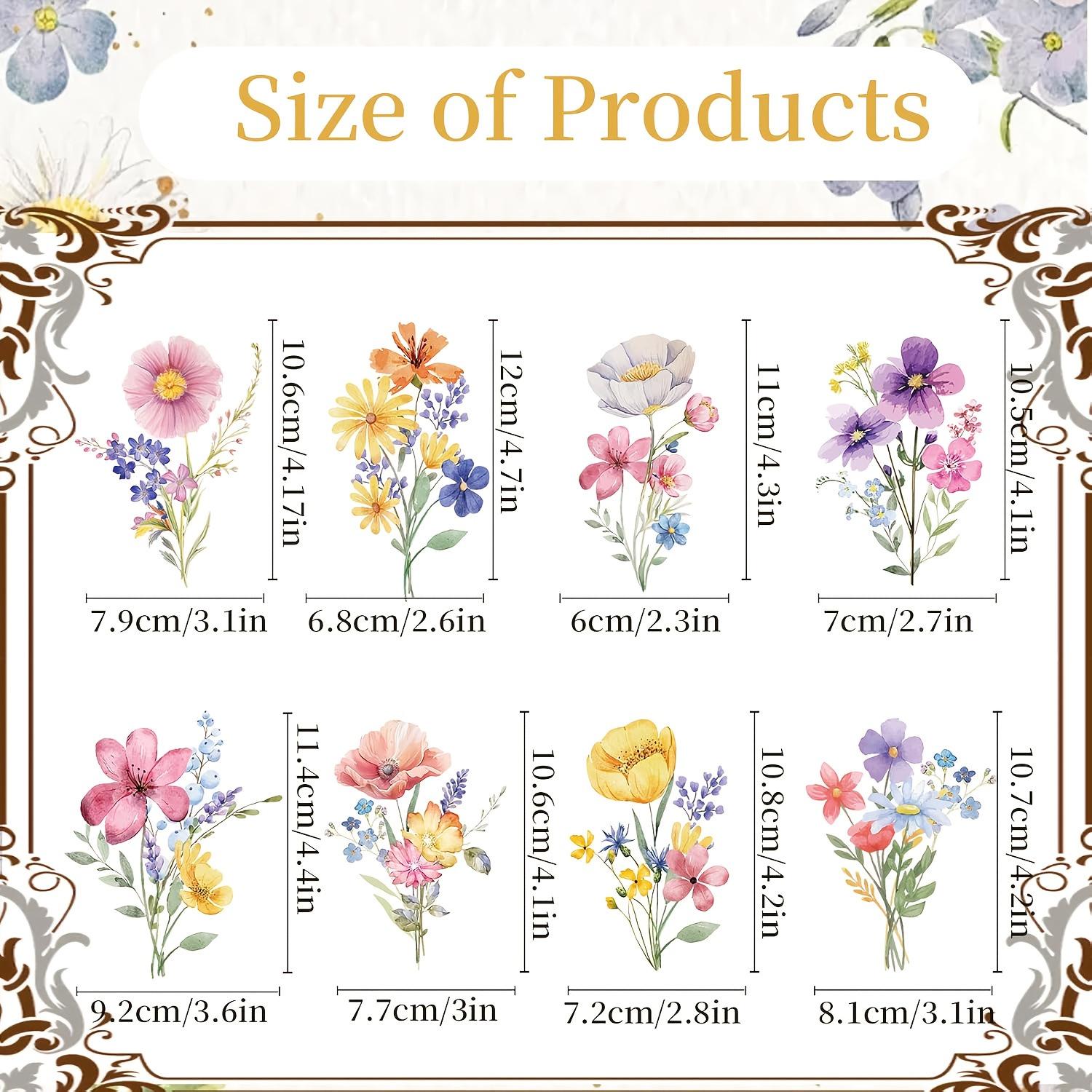 Floral Theme Flower Cake Topper